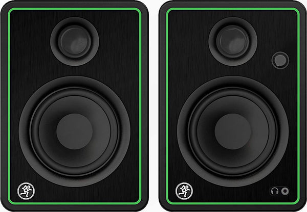 Mackie CR-X Series, 4-Inch Multimedia Monitors with Professional Studio-Quality Sound and Bluetooth - Pair (CR4-XBT)