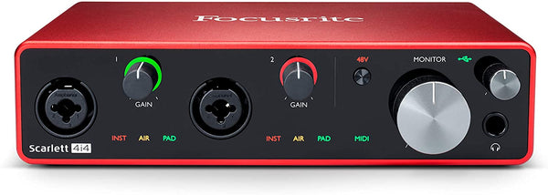 Focusrite Scarlett 4i4 (3rd Gen) USB Audio Interface