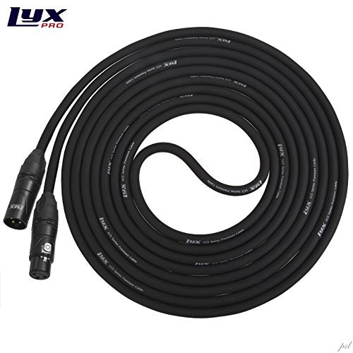 LyxPro LCS Premium Series XLR Microphone Cable for Professional Microphones and Devices