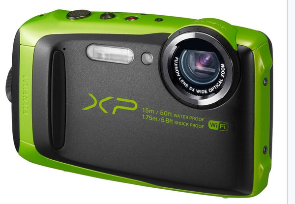 FujiFilm FinePix XP90 Waterproof Digital Camera (Lime Green)