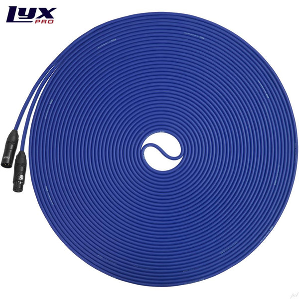 LyxPro LCS Premium Series XLR Microphone Cable for Professional Microphones and Devices