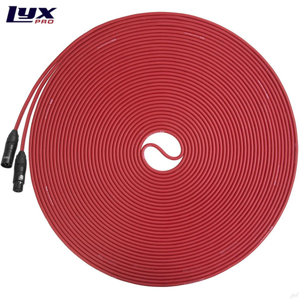 LyxPro LCS Premium Series XLR Microphone Cable for Professional Microphones and Devices