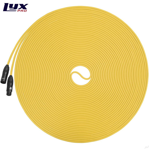 LyxPro LCS Premium Series XLR Microphone Cable for Professional Microphones and Devices