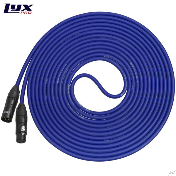 LyxPro LCS Premium Series XLR Microphone Cable for Professional Microphones and Devices