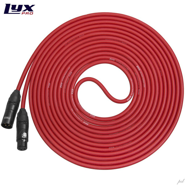LyxPro LCS Premium Series XLR Microphone Cable for Professional Microphones and Devices
