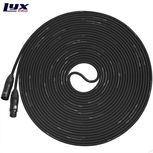 LyxPro LCS Premium Series XLR Microphone Cable for Professional Microphones and Devices