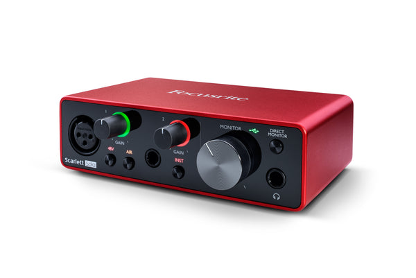 Focusrite SCARLETT SOLO 3rd Gen 192kHz USB Audio Interface w/Pro Tools First