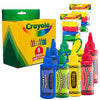Crayola Kids Hand Sanitizer Gel, (8-Pack) 2 oz ea., 8 Colorful Holders Included.