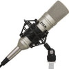 PreSonus Eris E3.5 2-Way Active Powered Studio Monitor Studio Pair, Microphone Stand, Pop Filter, Studio Microphone/XLR Cable, 2 TS Instrument Cables