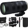 Tamron SP 70-200mm F-2.8 Di VC USD G2 (Canon Mount) with Accessories