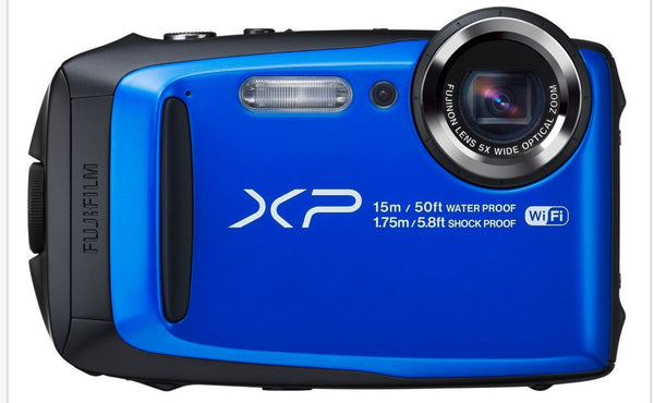 FujiFilm FinePix XP90 Waterproof Digital Camera (Blue)