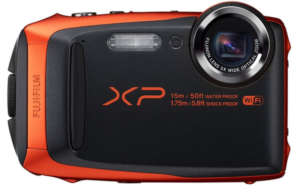 FujiFilm FinePix XP90 Waterproof Digital Camera (Orange)