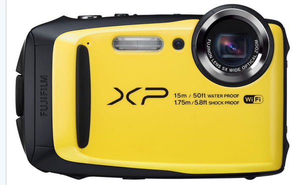 FujiFilm FinePix XP90 Waterproof Digital Camera (Yellow)