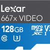 Lexar 667x Video microSDXC UHS-I Memory Card For Action Cameras