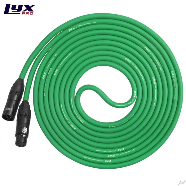 LyxPro LCS Premium Series XLR Microphone Cable for Professional Microphones and Devices