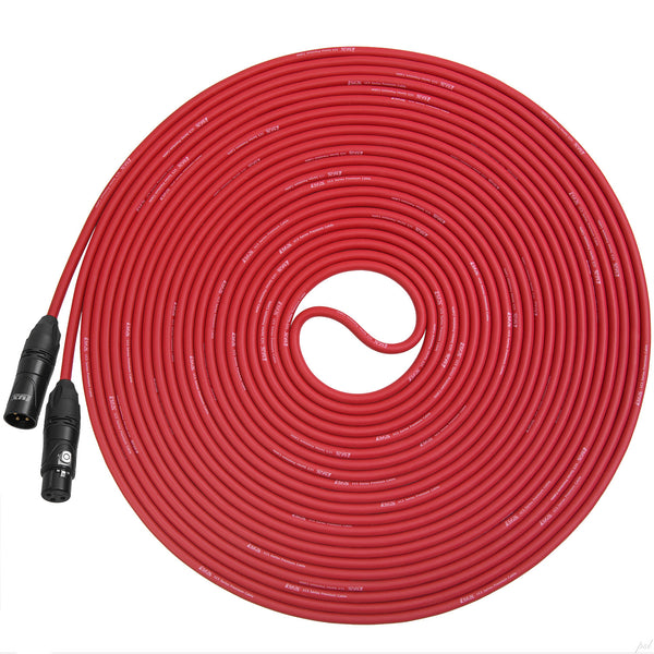 LyxPro LCS Premium Series XLR Microphone Cable for Professional Microphones and Devices