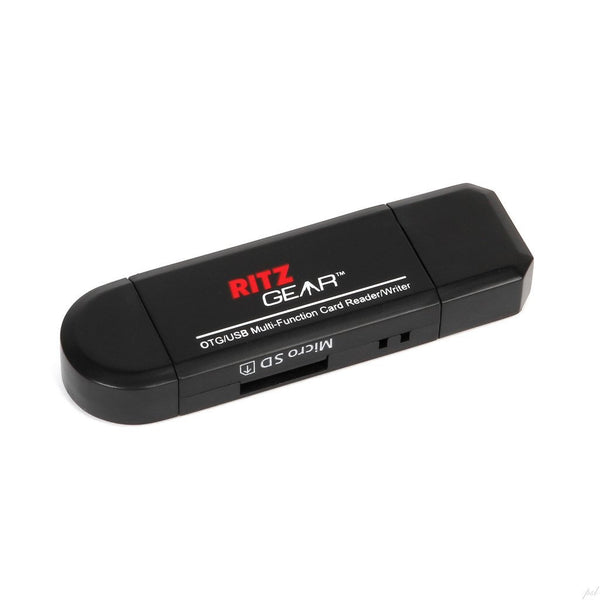Ritz Gear USB OTG Multi-Function SD-MICRO SD Card Reader-Writer