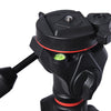 Ritz Gear 60" Tall Deluxe Tripod with Pan Head and 3 Leg Sections with Flip Locks