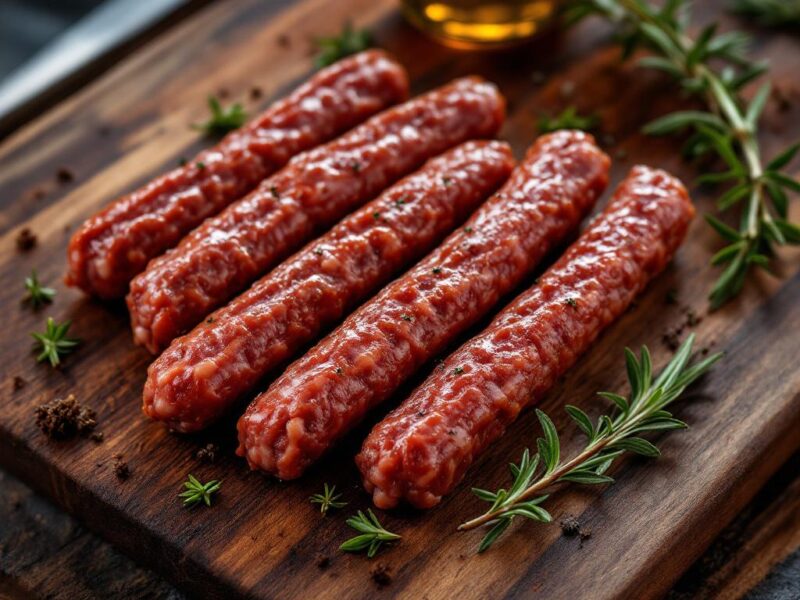 Sweet Beef Sticks w/ Cheese