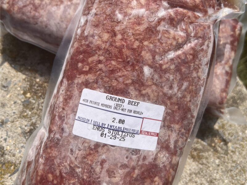Ground Beef w/ Organs – 1 lb