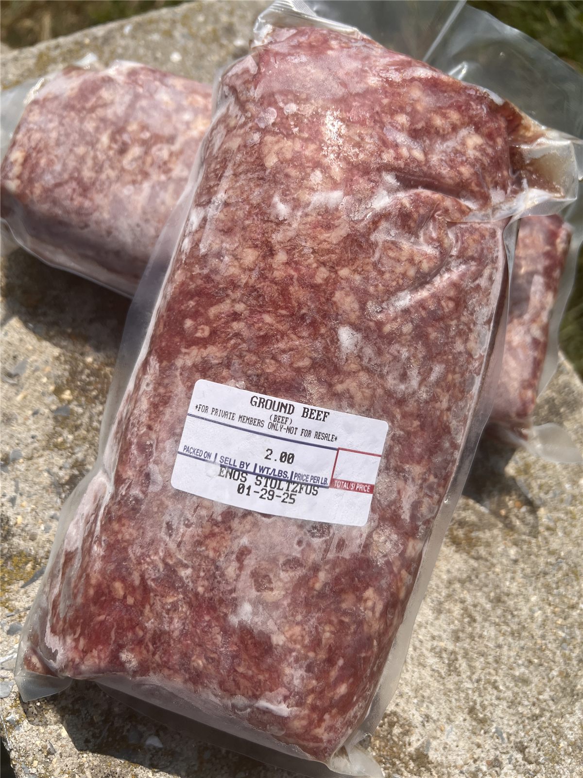 Ground Beef w/ Organs – 1 lb