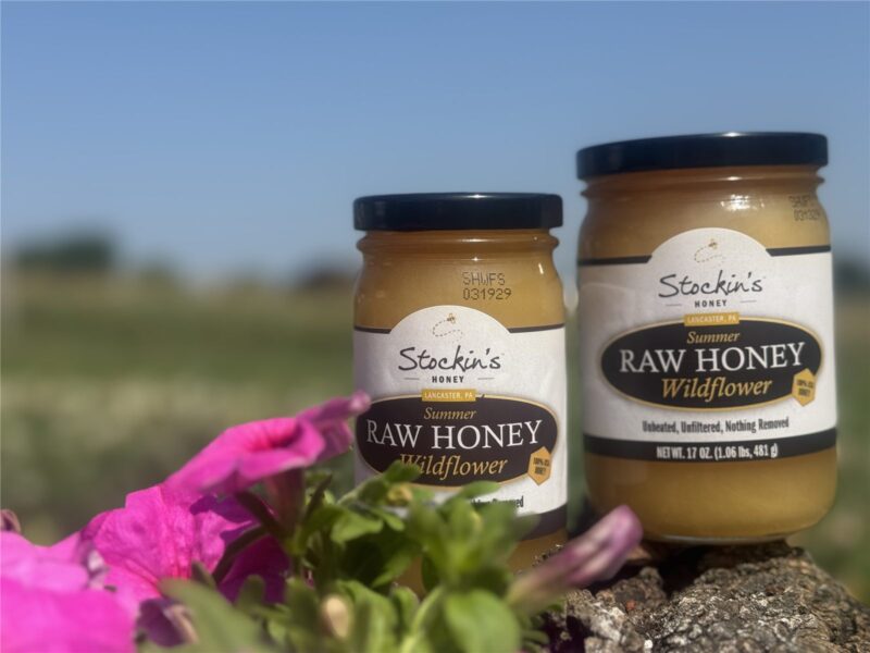 Local Raw Honey – 12 oz bear