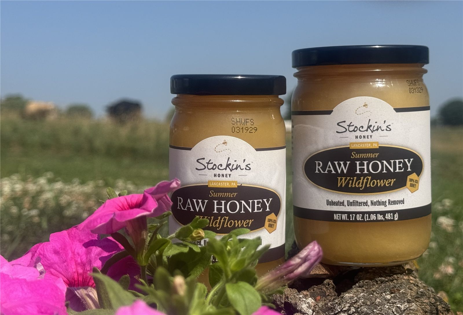 Raw local honey